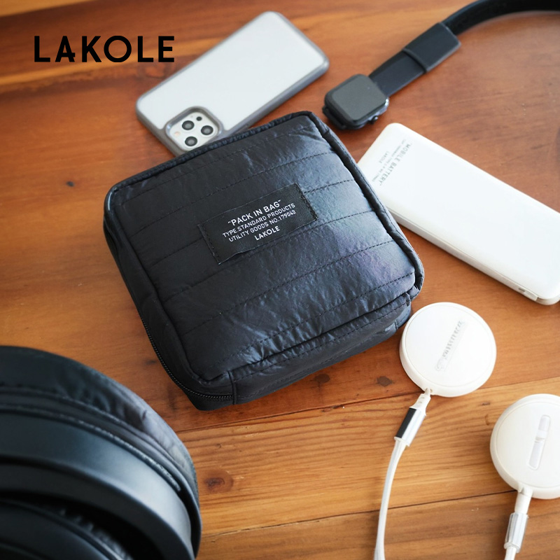 LAKOLE 包袋2025年新款时尚简约易拿取绗缝方形手拿包 151051