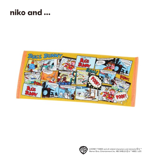 niko and ...兔八哥联名系列面巾2025新款创意可爱卡通毛巾289914