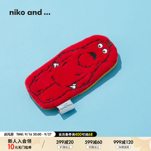 niko and ...P-kies Family合作系列2026新款卡通收纳小包779729