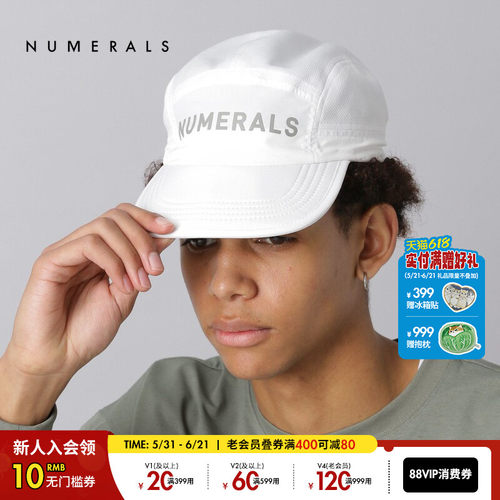 NUMERALS棒球帽2025新款运动帽时尚帽子318817