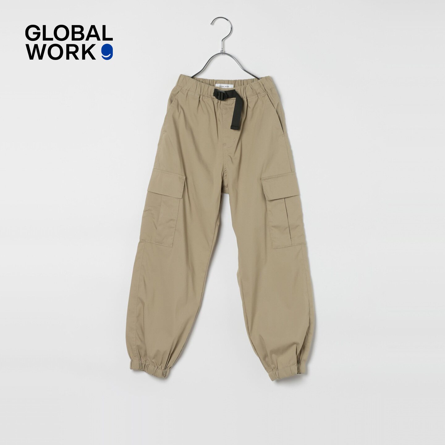 GLOBAL WORK 休闲裤儿童2026秋季新款机能风束脚工装裤1054584