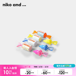 糖果形小巧精致设计感文具276560 ...荧光笔年新款 niko and