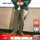 复古宽松垂感磨毛休闲裤 niko 596026 男2025冬季 新款 and ...长裤