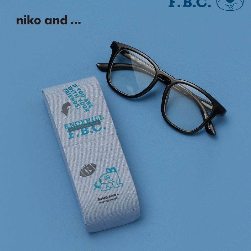 niko and ... BILLY合作系列眼镜盒春季新款个性化眼镜盒286806