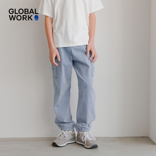 WORK裤 休闲牛仔裤 子儿童2025夏季 时尚 147336 新款 GLOBAL
