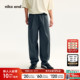 含棉宽松休闲长裤 niko 573052 男2025夏季 新款 and ...休闲裤