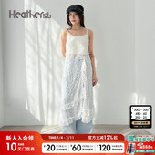 Heatherich连衣裙女2025年夏季 新款 蕾丝吊带背心长裙326091