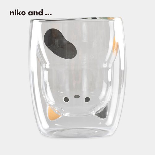 niko and ... 玻璃杯2026新款萌系猫咪双层饮品水杯640364