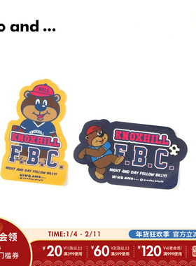 niko and ...BILLY合作系列贴纸新款时尚创意卡通装饰116427