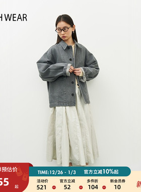 BUCH WEAR半身裙女25春季时尚亮面流行日系气质裙子152190