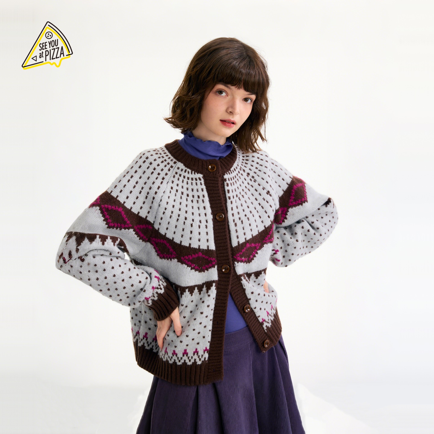 SEEYOUatPIZZA2025秋季毛衣