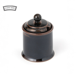 厨房收纳陶瓷佐料盒150524 创意家用日式 FISHS EDDY调味罐新款