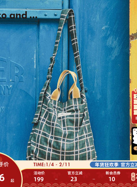 niko and ...提包女2025新款碎花可调节大容量2ways托特包581225