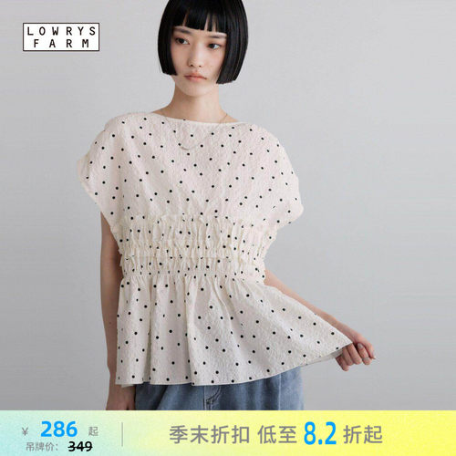 泡泡纱收腰娃娃衫  浪漫软萌日常
