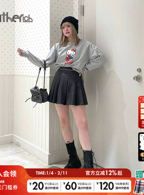 Heatherich三丽鸥合作系列2026春季新款Hello Kitty卫衣女282267