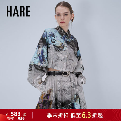 短款拼接衬衫 澎澎袖设计温柔迷人