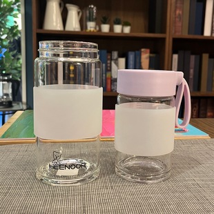 5/6/6.5/7/7.5/8/9cm硅胶杯套富光玻璃水杯保温杯茶杯隔热防烫手