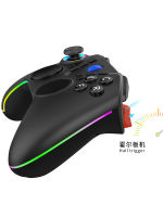 DOBE keyboard, mouse and gamepad dual-mode Hall trigger support PC keyboard, mouse and gamepad game controller Bluetooth 2.4G wired three-mode connection with vibration touchpad macro definition continuous firing thumbnail 6