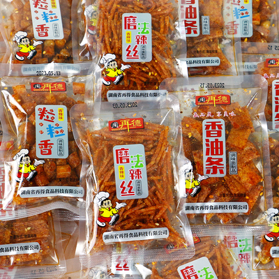 周氏香油条湖南儿时怀旧麻辣零食