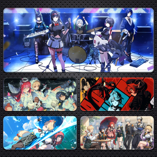 绝区零鼠标垫大号薇薇安琉音妮可柚叶动漫游戏办公电竞键盘书桌垫