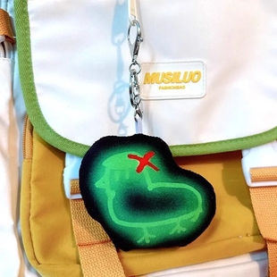 Phigros节奏绿鸠结算音乐发声玩偶绿色神秘鸠鸠语音挂件钥匙扣