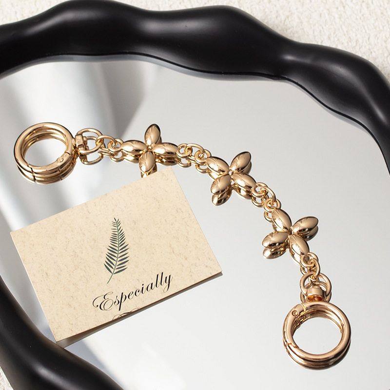 替换配件适用延长扣合金链加长链图片