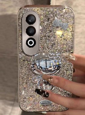 直边爆闪补妆镜支架适用OPPOK12手机壳本命年A1活力版保护套Reno9防摔7奢华A3i2025年A92S女款A3蛇年7新款A2x