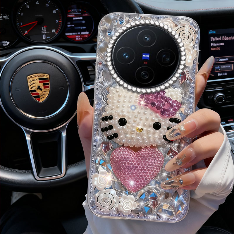 高端奢华镶钻手机壳，不掉钻，不发黄