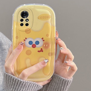 NOVA10女款 3i高级感N0VA4硅胶5Z防摔HI MATE40E NOVE3 海绵宝宝全包镜头气垫软壳适用华为NOVA8PRO手机壳新款