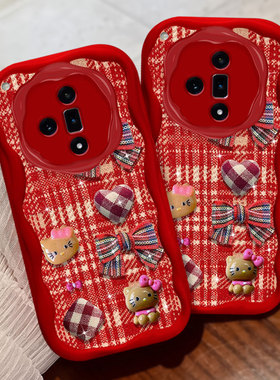 蛇年新年布艺适用OPPOFindX7手机壳保护套K12x本命年K10x冬天K9x/2025年4女款oppok9红色A1喜庆6毛绒5过年7