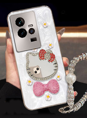 新品珠光白适用iQOO11手机壳女款S18外壳X100Pro防摔11春12保护套Y200i新款NEO夏S19高级感nex3网红S15PRO