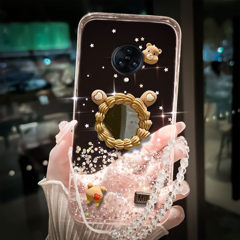 高级感透明爆闪，全包防摔