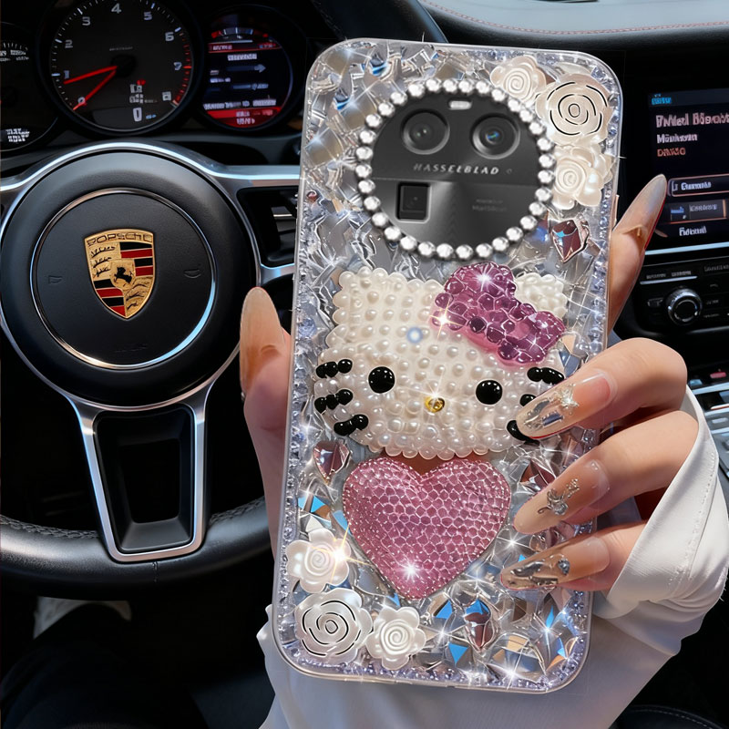 高端奢华镶钻手机壳，不掉钻，不发黄