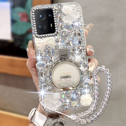 高端奢华镶钻手机壳，不掉钻，不发黄