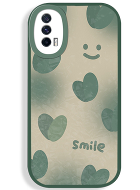 笑脸爱心镜头全包适用vivo IQOONEO5手机壳活力版5S新款noe6se防摔Neo3女iq00z1爱酷z5x软iooq硅胶i酷u3/u5x