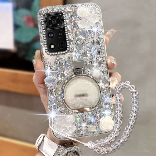 高端奢华镶钻手机壳，不掉钻，不发黄