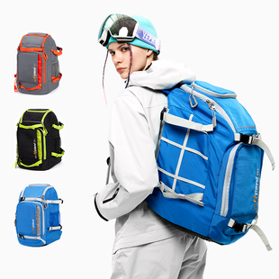 单双板滑雪鞋 备收纳包可外挂单双板 背包50L大容量干湿分离滑雪装