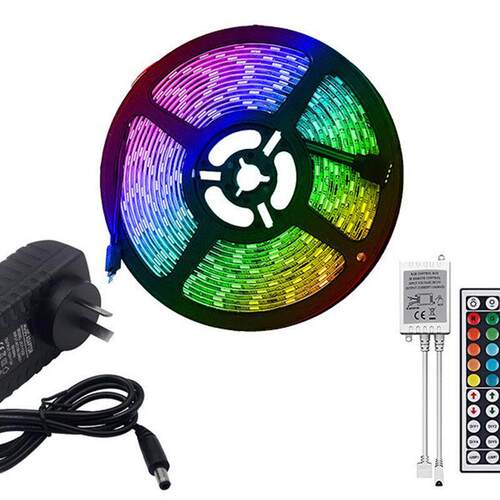 Waterproof 5M 24W Rgb Smd Light Led Strip 44KEYstring lights
