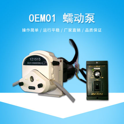 齐力OEM01定制蠕动泵 恒流泵高精度分配型灌装泵蠕动泵软管泵系列