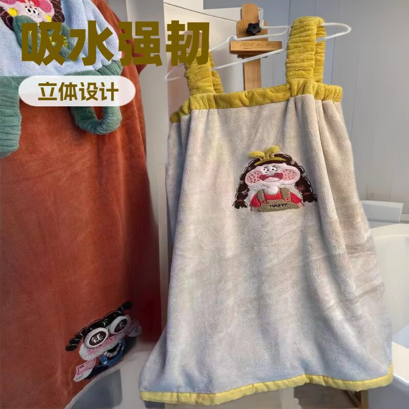 新款富婆系列干发帽双层
