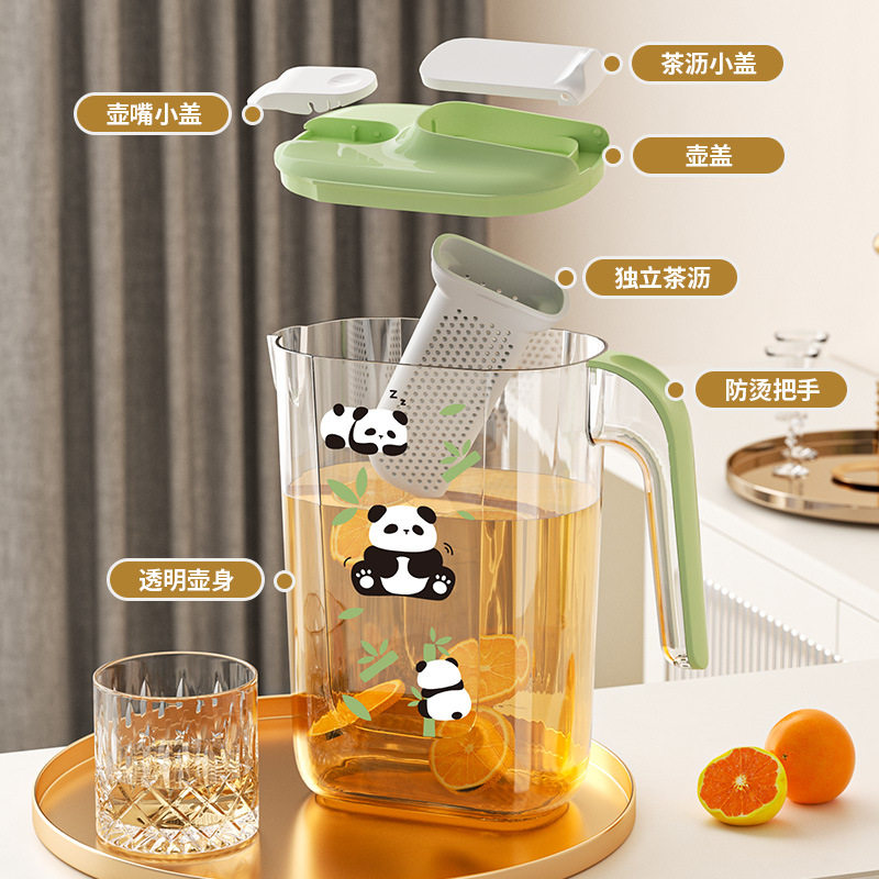 花茶冷水壶家用透明凉水