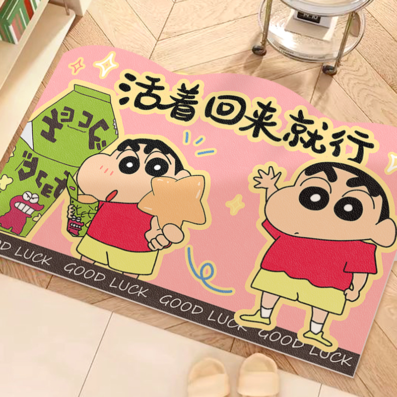 卡通入户门地垫免洗可擦pvc门垫
