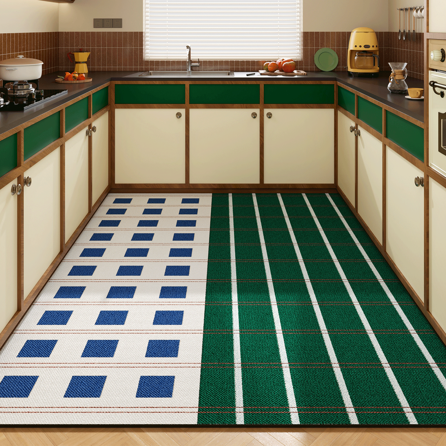 耐尔登包豪斯满铺防滑厨房地垫