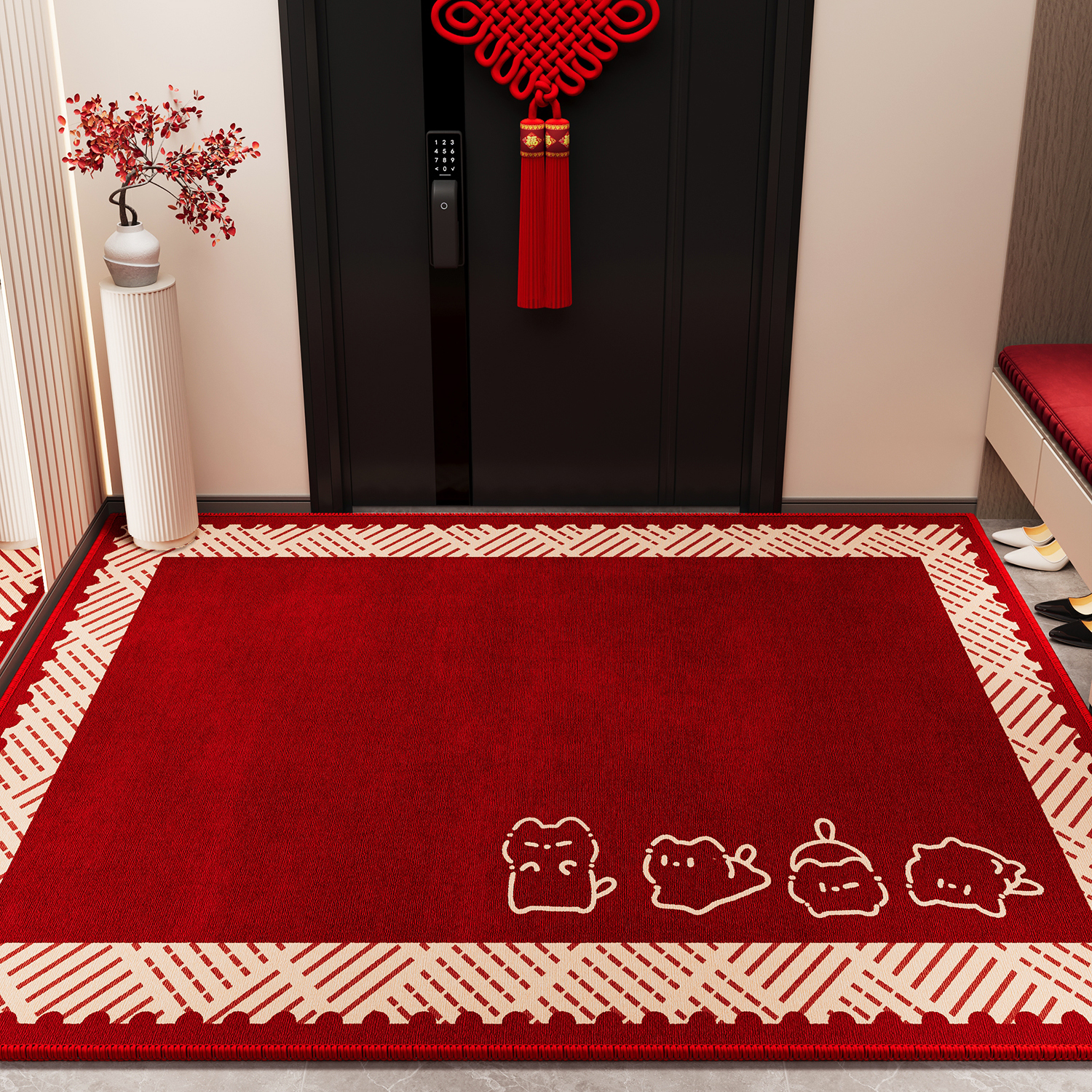 高端入户门地垫耐脏防滑门垫脚垫