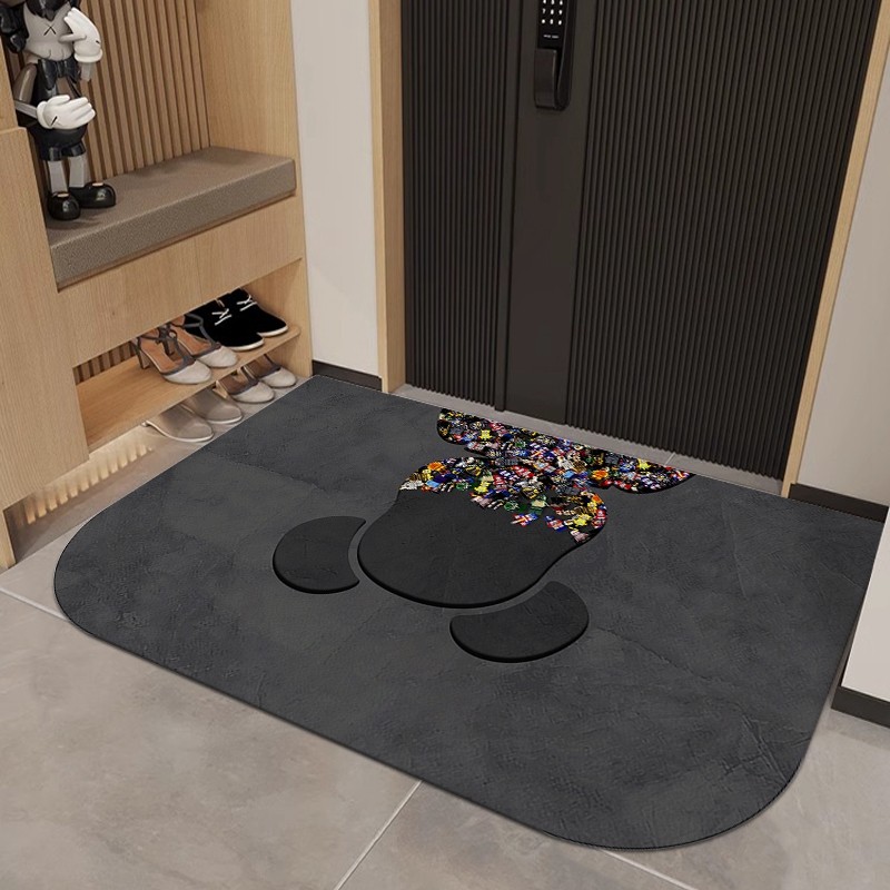 2025新款灰色入户门垫进门地垫pvc可裁剪防滑脚垫大门口除尘地毯,居家布艺,入户地垫,淘宝优惠券,粉丝福利购,淘宝优惠卷