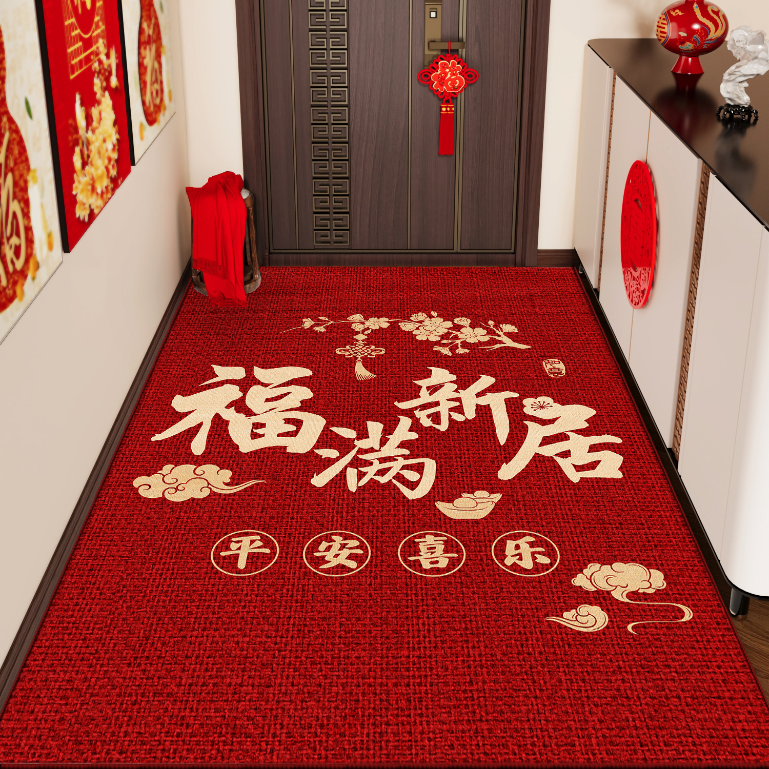 耐尔登防水防污法尔曼绒入户垫