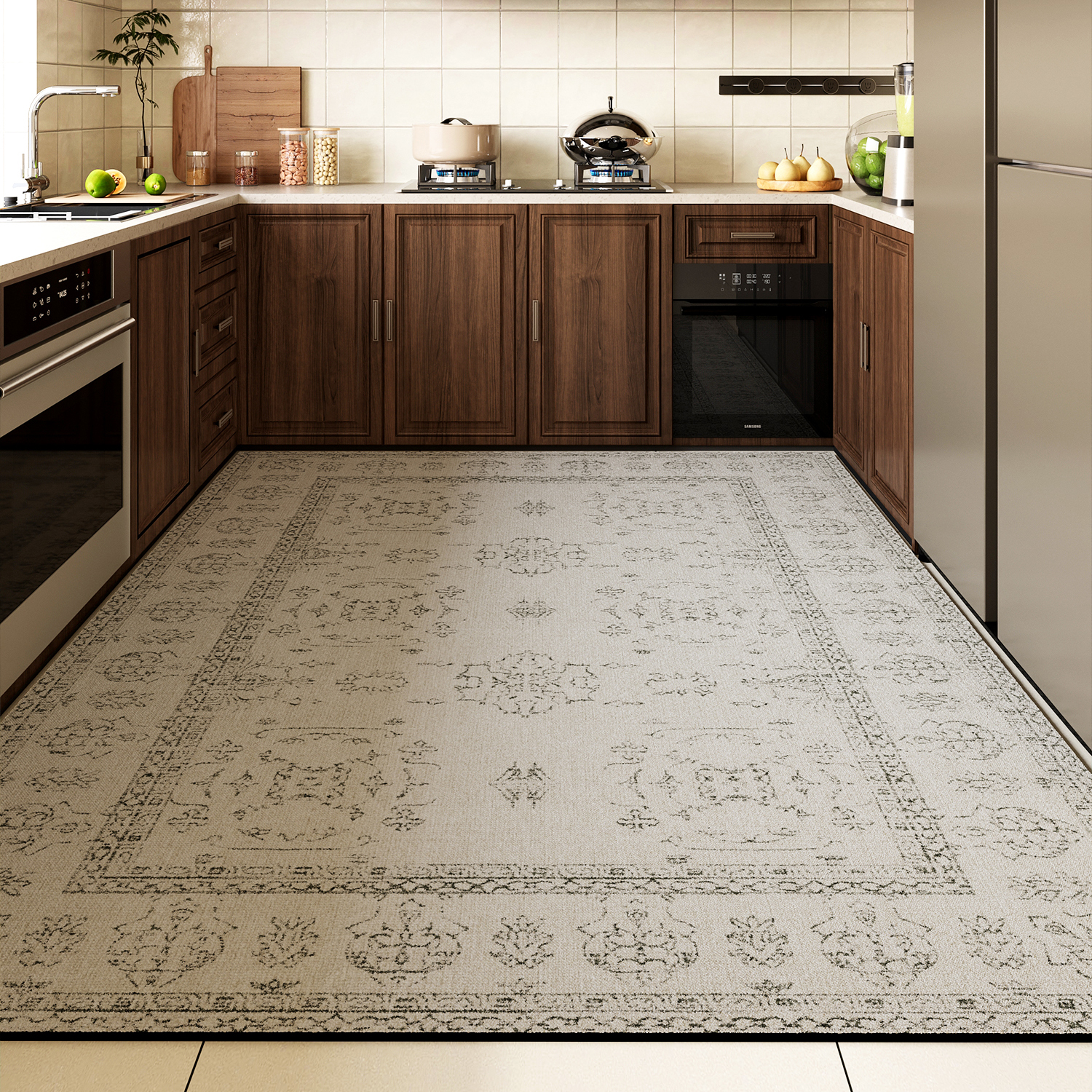 【超耐脏】满铺硅藻泥厨房地垫