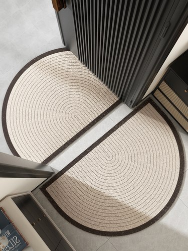 采购产品轻豪华和高端半圆形地垫，入口门垫，门垫，土脚垫，钢丝