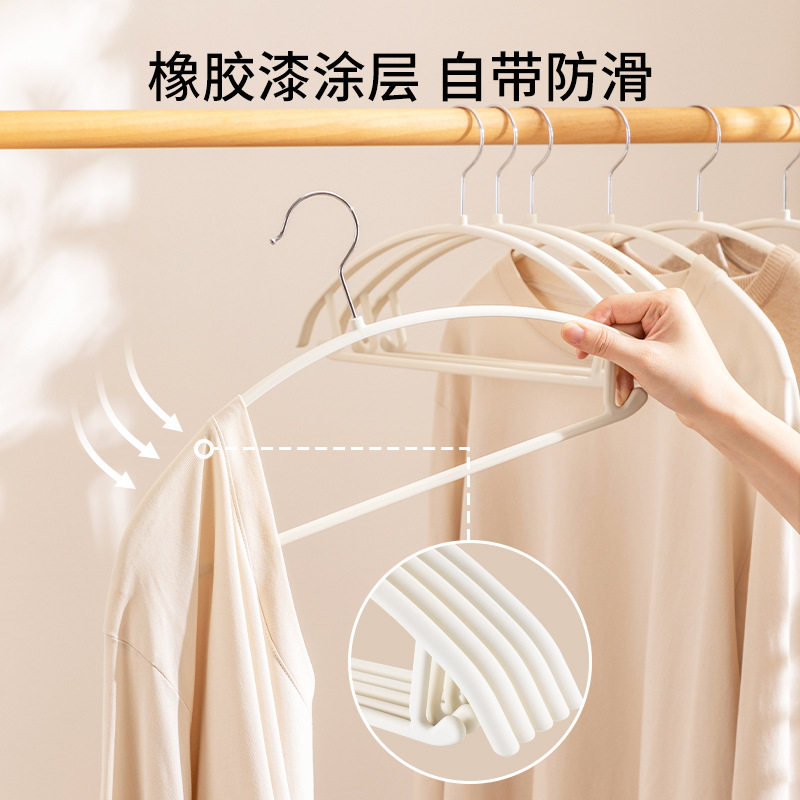 家用半圆液态硅胶衣架防