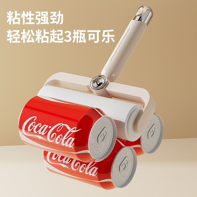 粘毛器滚筒卷纸可撕式滚